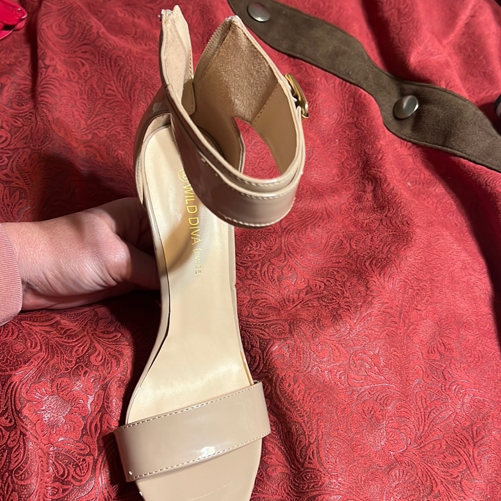 Tan Wild Diva High Heels